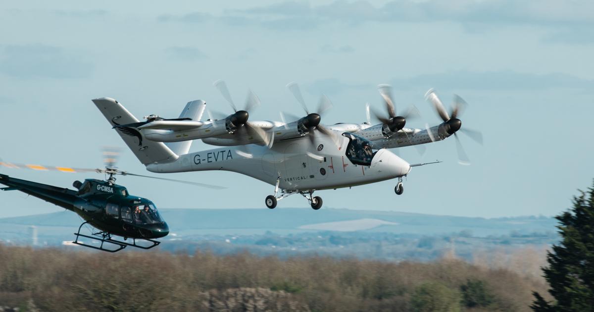 Vertical Achieves Piloted eVTOL
