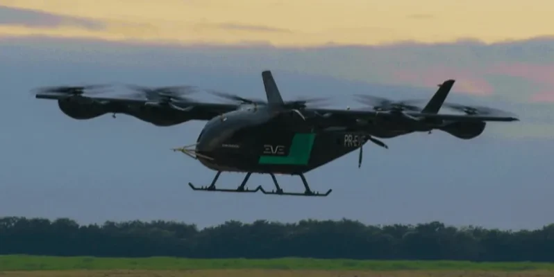 Eve eVTOL completes hover