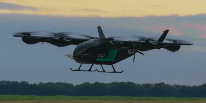 Eve eVTOL completes hover
